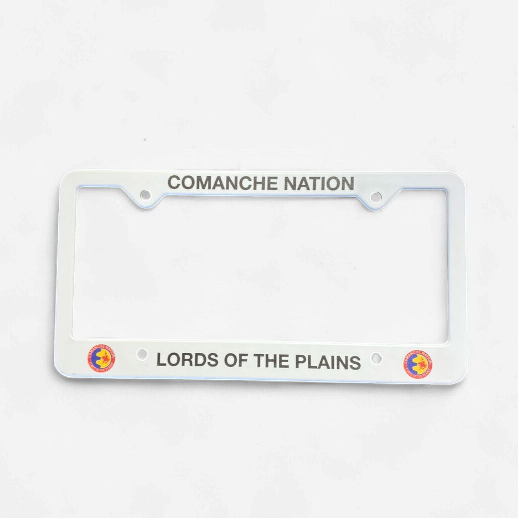 Comanche Nation Car Tag Cover