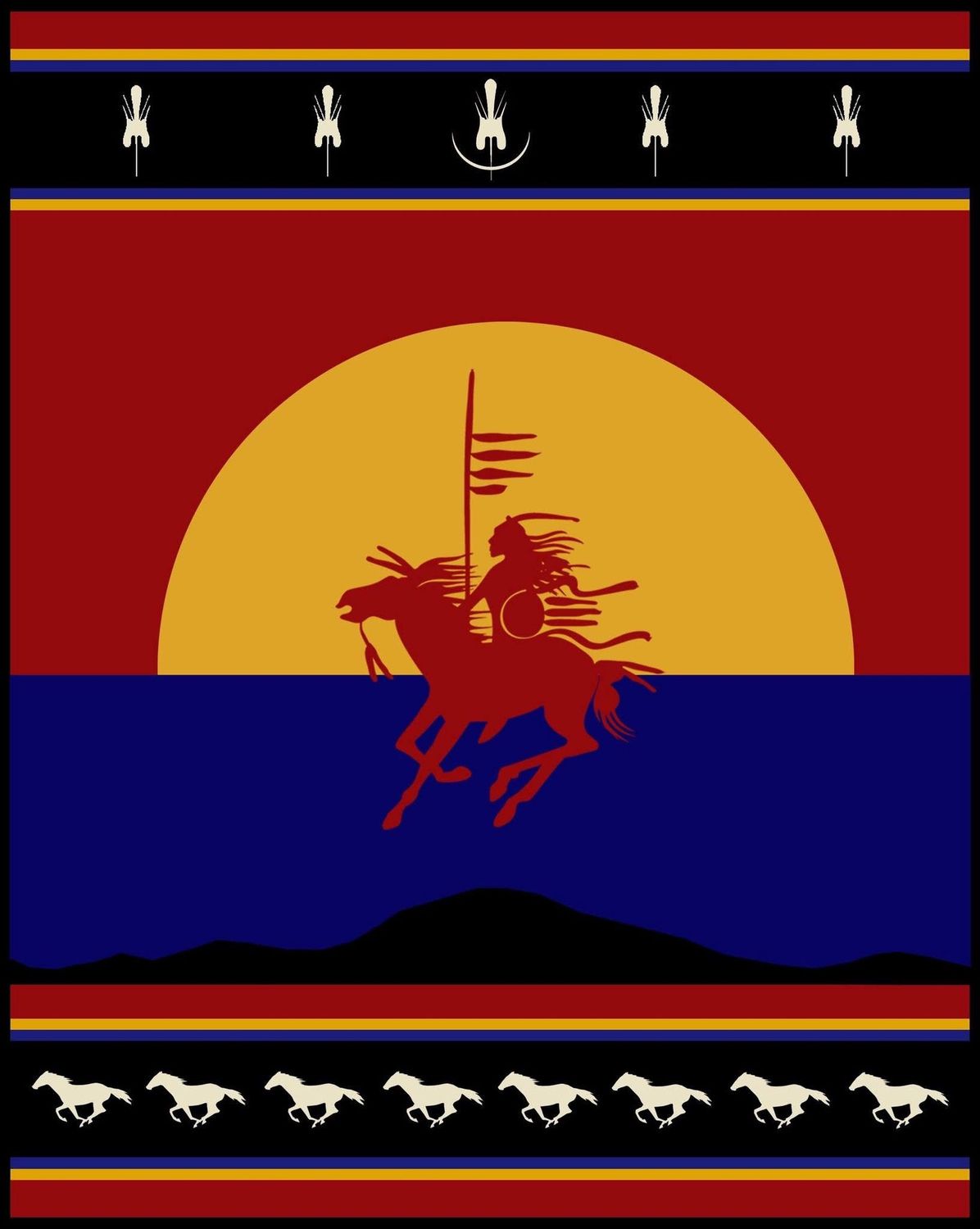 Comanche Nation Robe