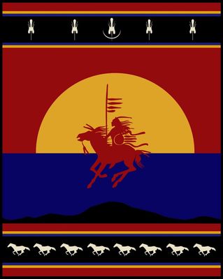 Comanche Nation Robe