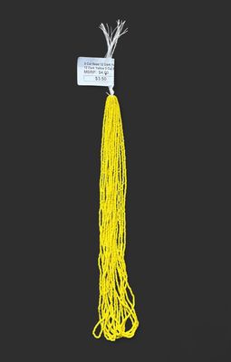 3 Cut Bead 12 Dark Yellow