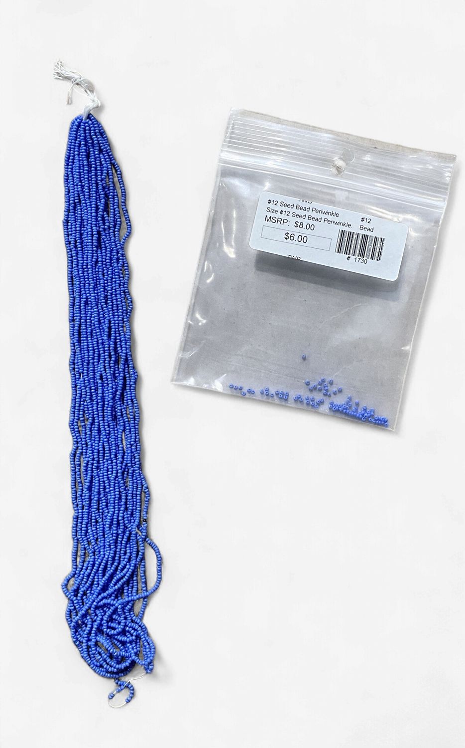 #12 Seed Bead Periwinkle