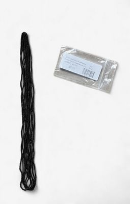 #13 Czech Seed Bead Black