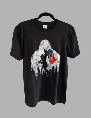 BigFoot with C.N. Flag Shirt