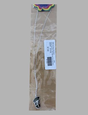 Bigfoot Necklace Mood Charm