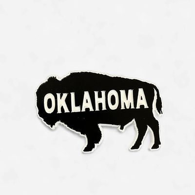 Buffalo Magnet Silhouette
