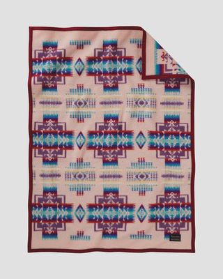 Chief Joseph Baby Blanket Pink