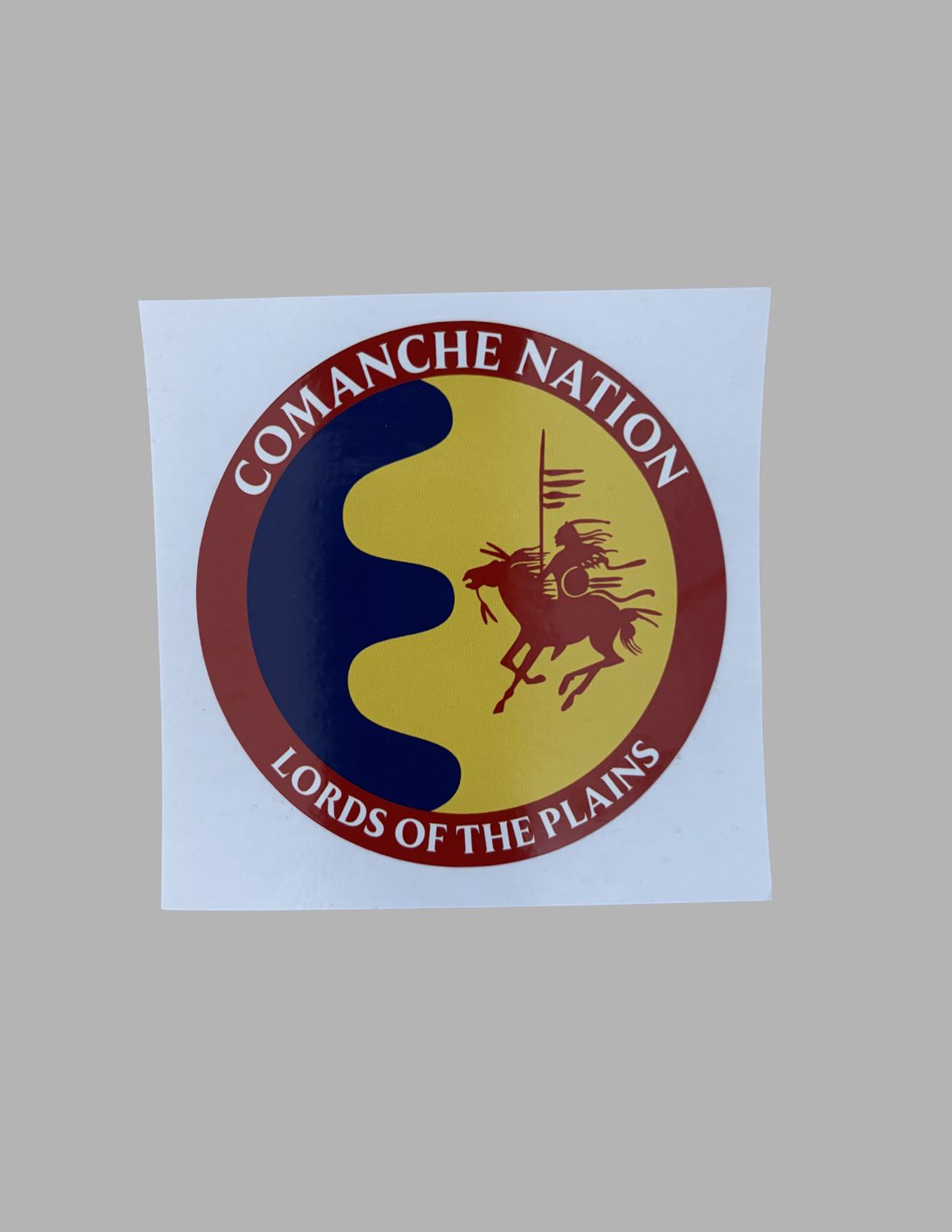 C.N. Logo Sticker 4, Color: White Lettering