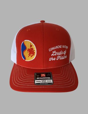 Comanche Logo Snapback Trucker Cap