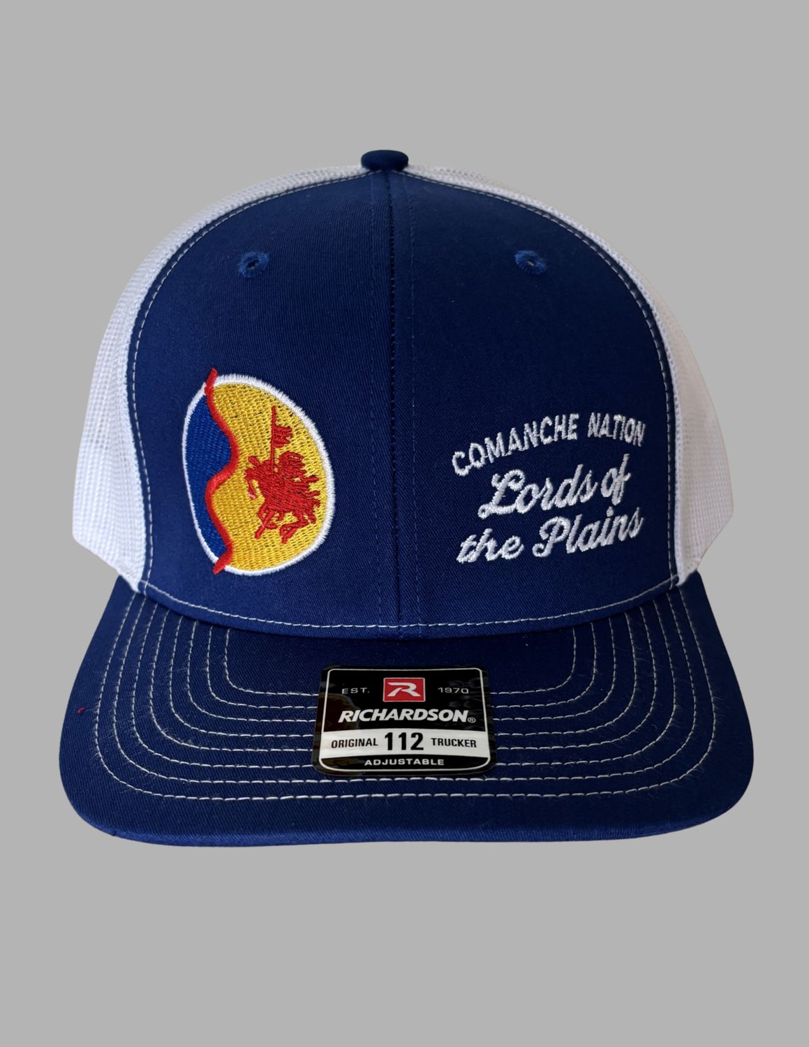 Comanche Logo Snapback Trucker Cap