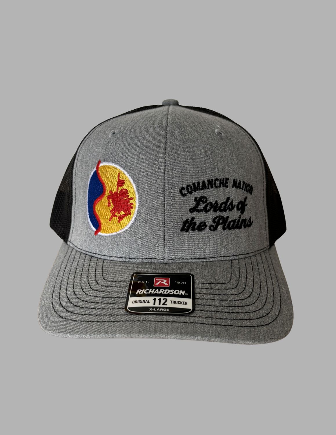 Comanche Logo Snapback Trucker Cap