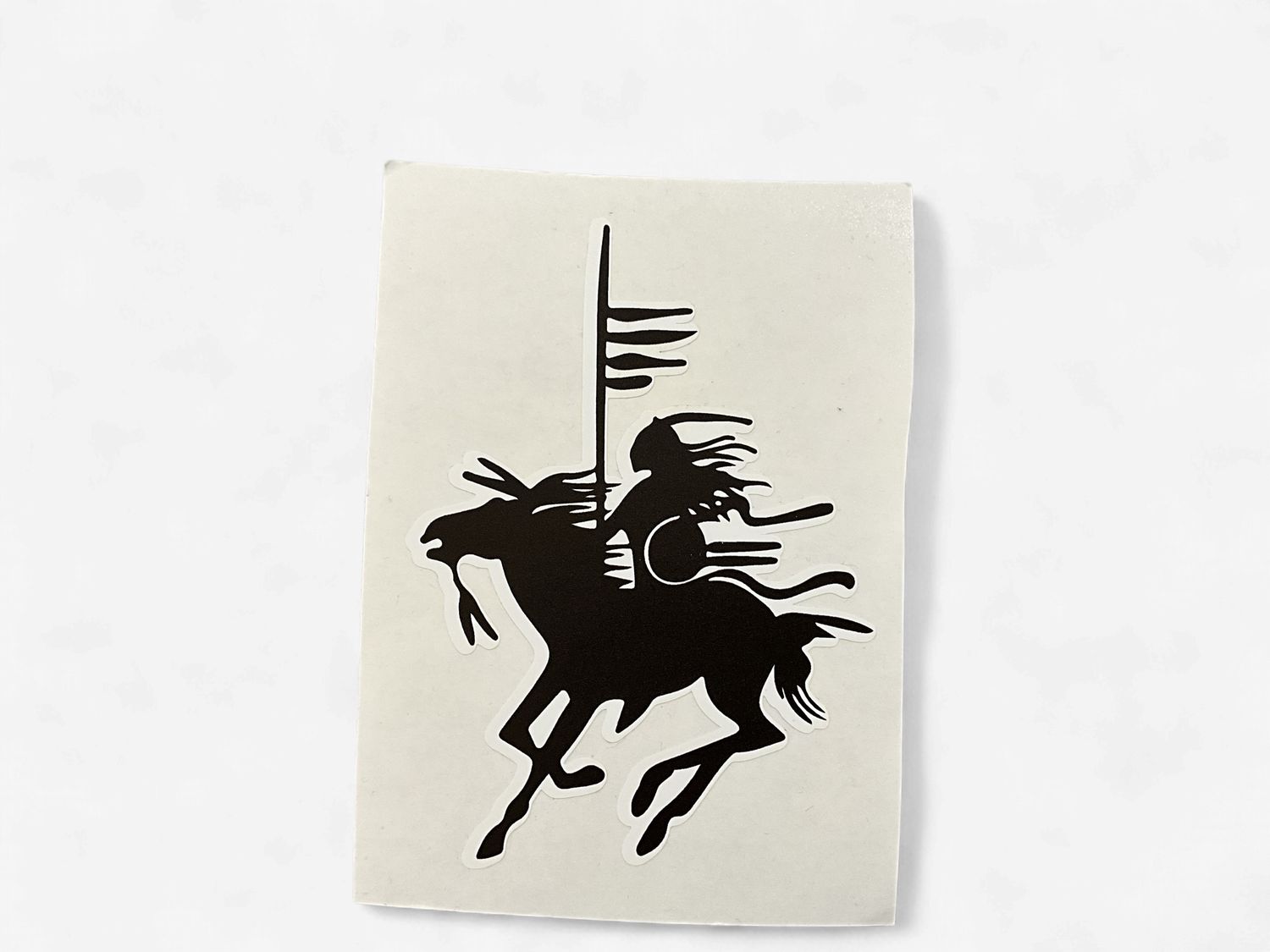 Comanche War Horse Sticker