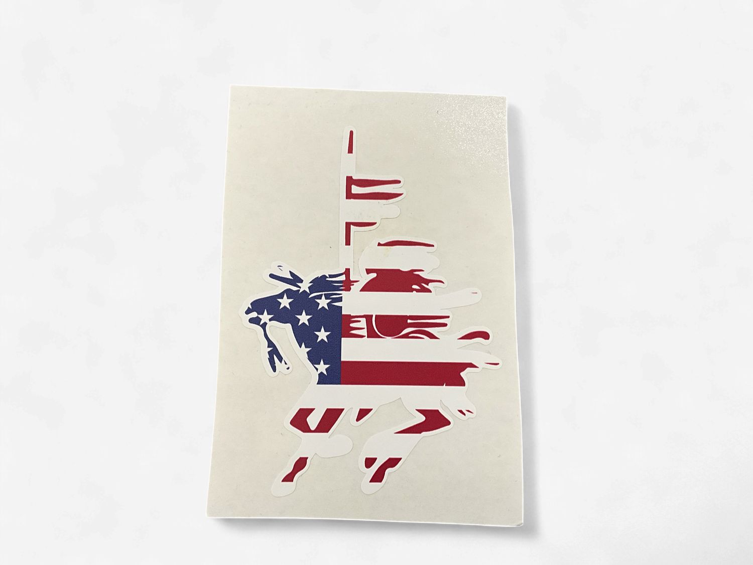 Comanche War Horse Sticker