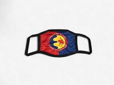 Comanche Nation Logo Face Mask