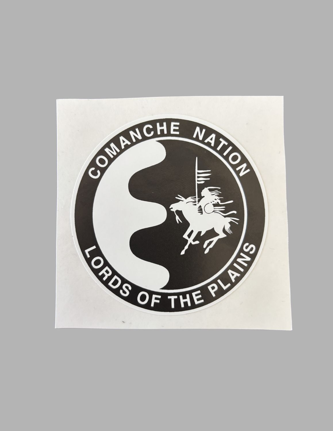 Comanche Logo Sticker 3"