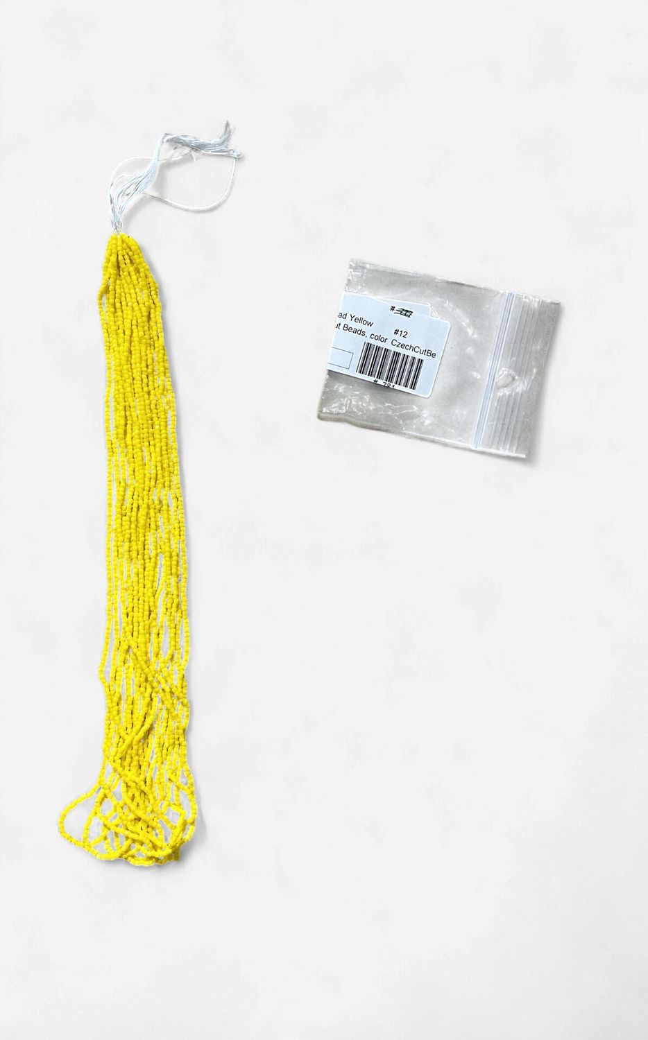 Czech Cut #12 Bead Yellow