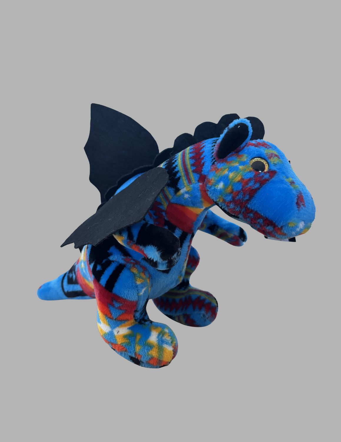 Fleece Dragon, Color: Blue