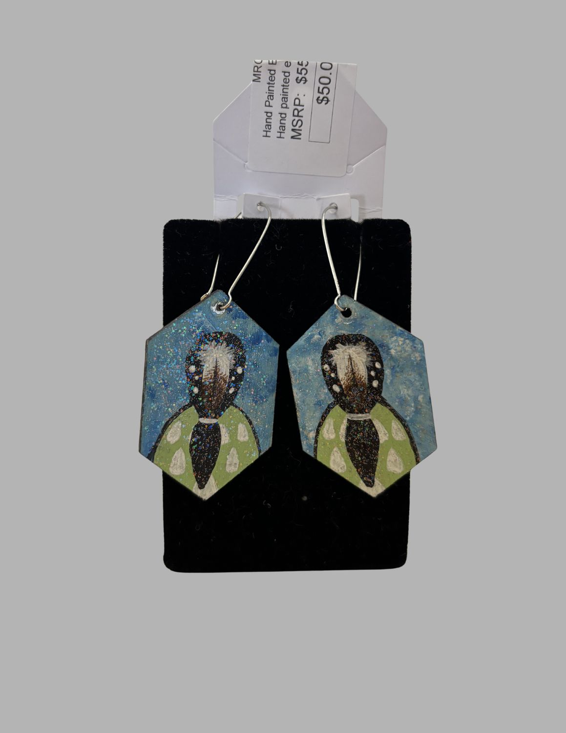 Hand Painted Earrings