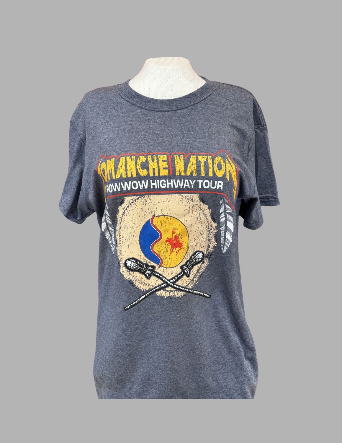 Comanche Pow-Wow Highway Tour Dates Shirt