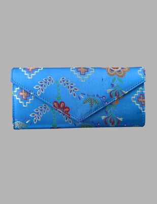 Floral Jacquard Ladies Wallet