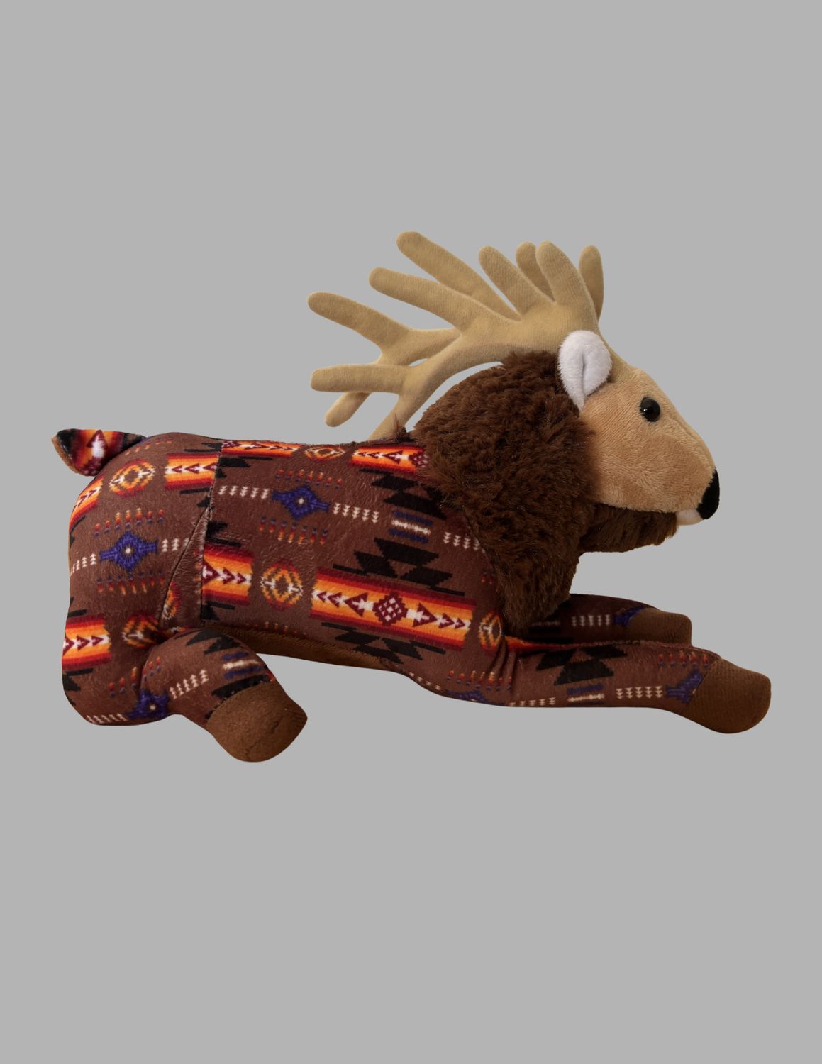 Elk Stuff Animal Native Design, Color: Brown