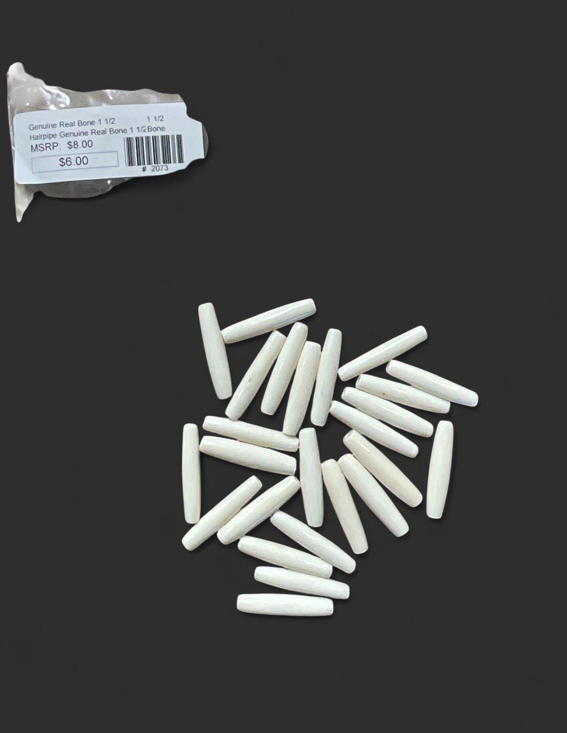 Genuine Bone 1 1\2 inch