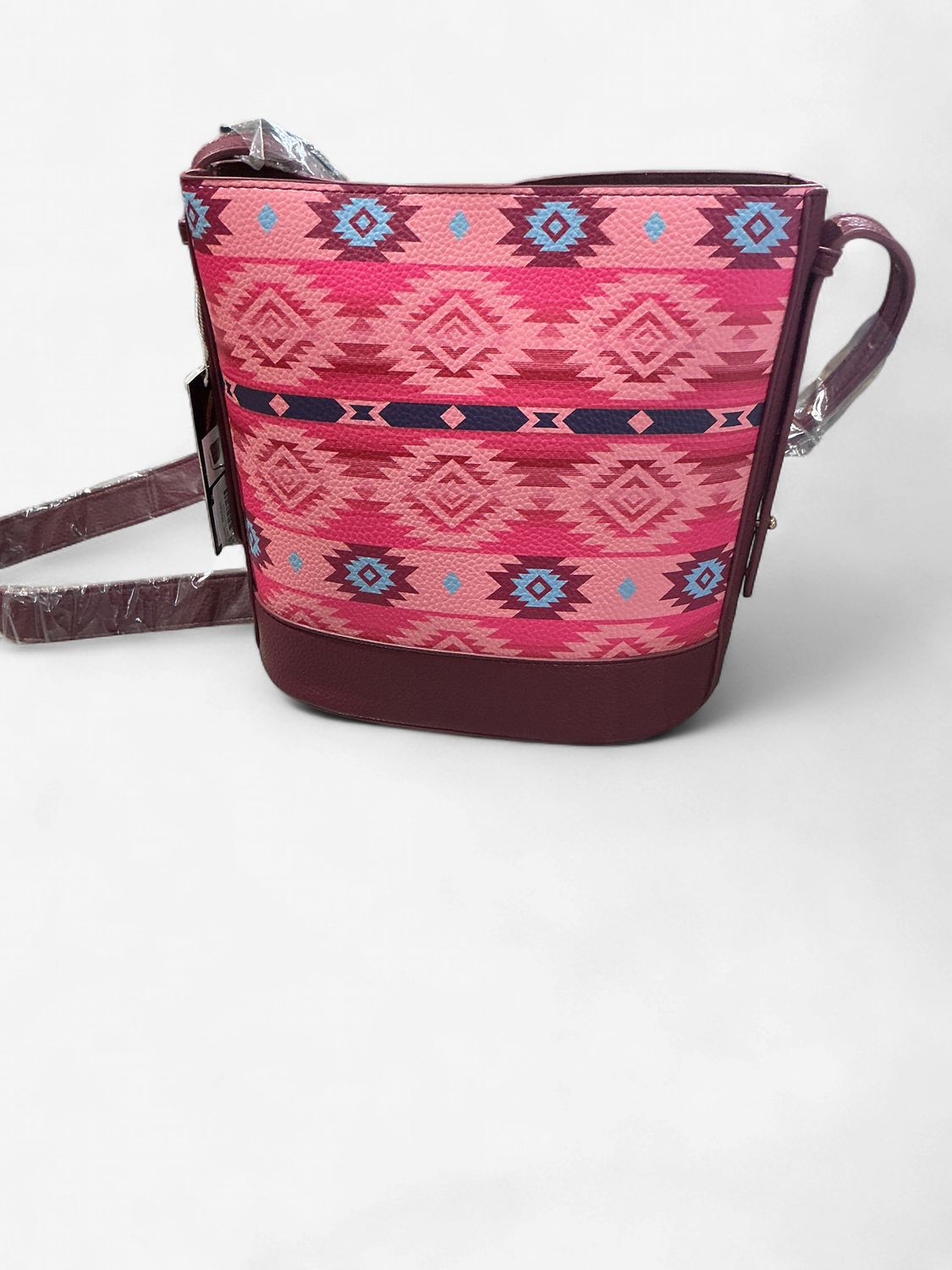 N.D. Med Leather Crossbody Purse