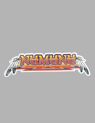 Numunuu with Feathers Sticker