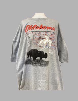 Oklahoma Logo Buffalo Shirt