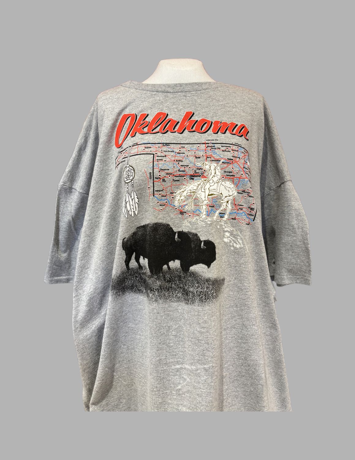 Oklahoma Logo Buffalo Shirt, Size: 3x