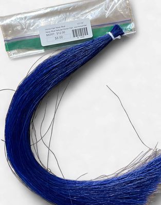 Horse Hair Navy Blue