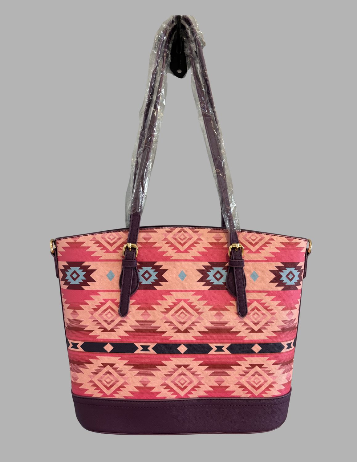 N.D. Large Tote Bag/ Purse, Color: Pink