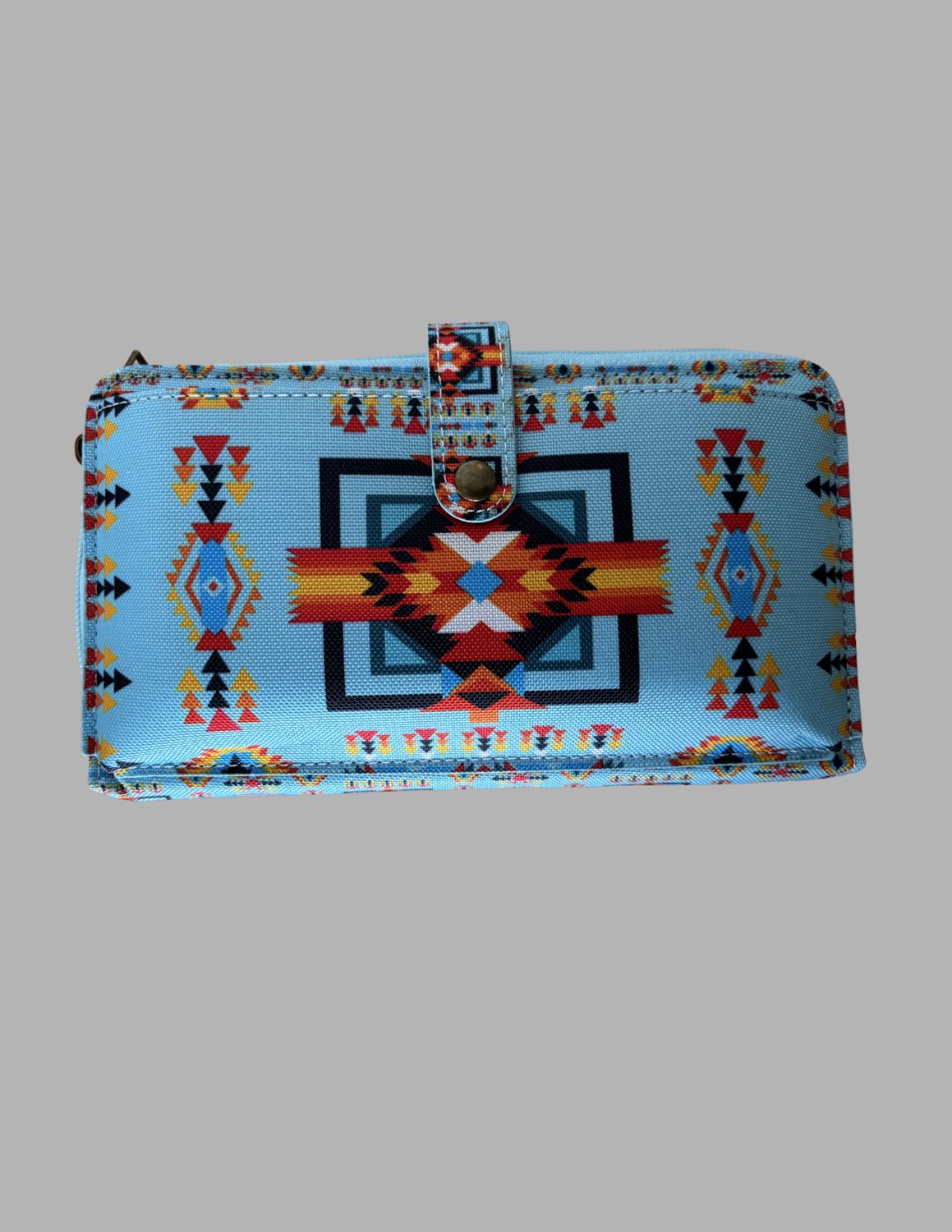 Native Design Crossbody Clutch Purse/Phone Pocket