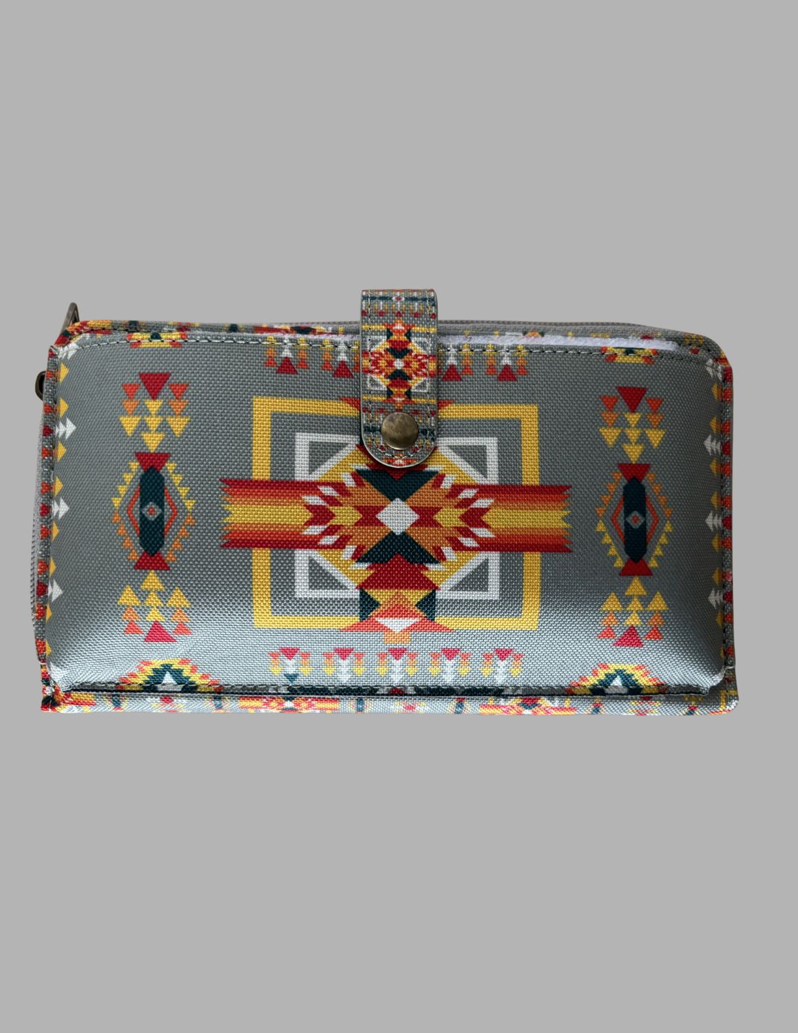 Native Design Crossbody Clutch Purse/Phone Pocket