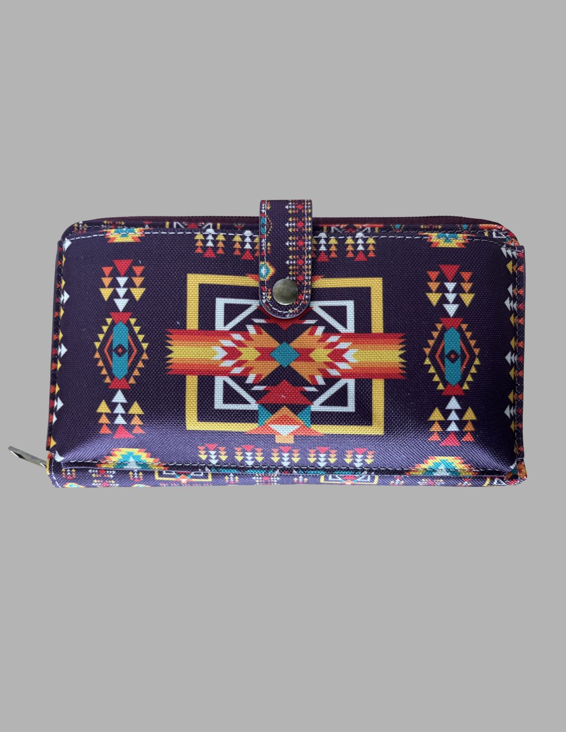 Native Design Crossbody Clutch Purse/Phone Pocket