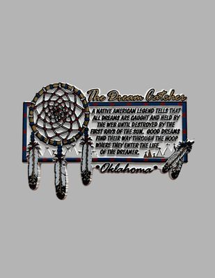 Ok Dream Catcher Magnet