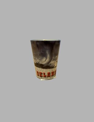 OK Tornado Shot Glass