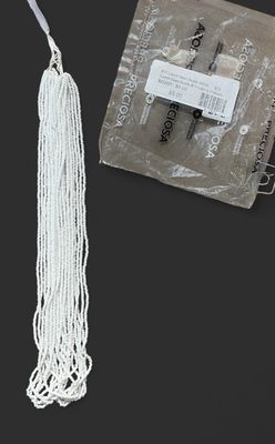 Size 11 Czech Seed Beads White