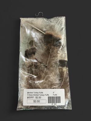 Mottled Turkey Fluffs