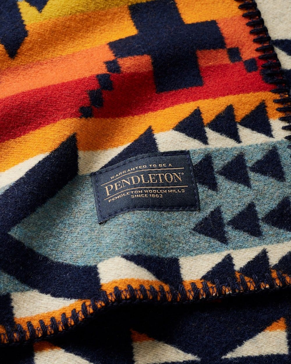 Saddle Blanket Nehalem Navy