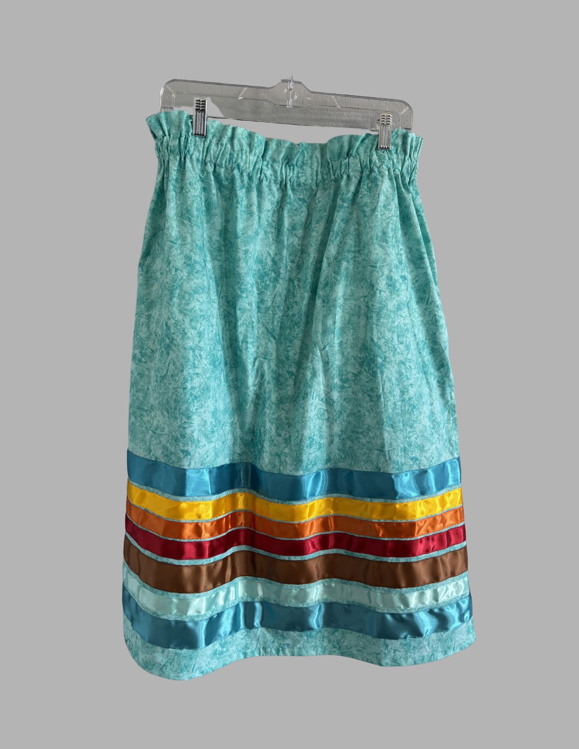Ribbon Skirt, Assorted Colors, Color: Turquoise