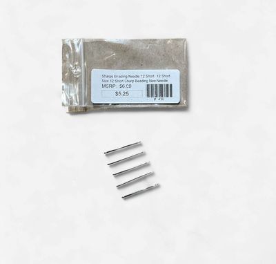 Sharps Beading Needle 12 Short