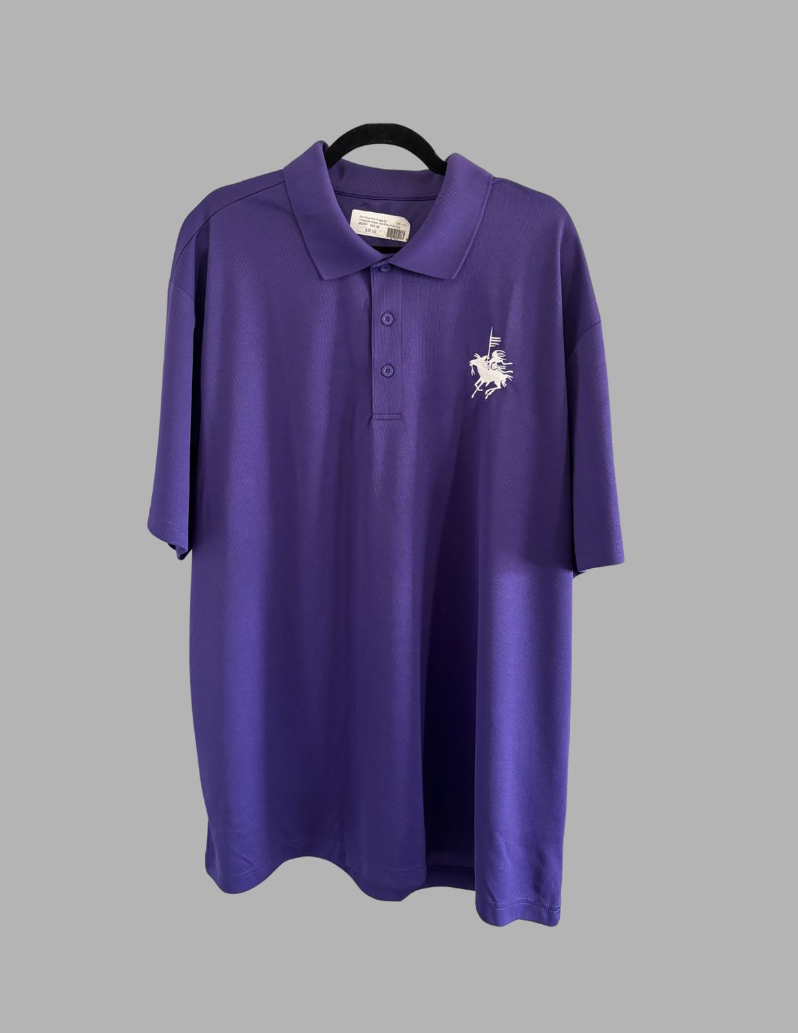 War Pony Polo Purple, Size: Small