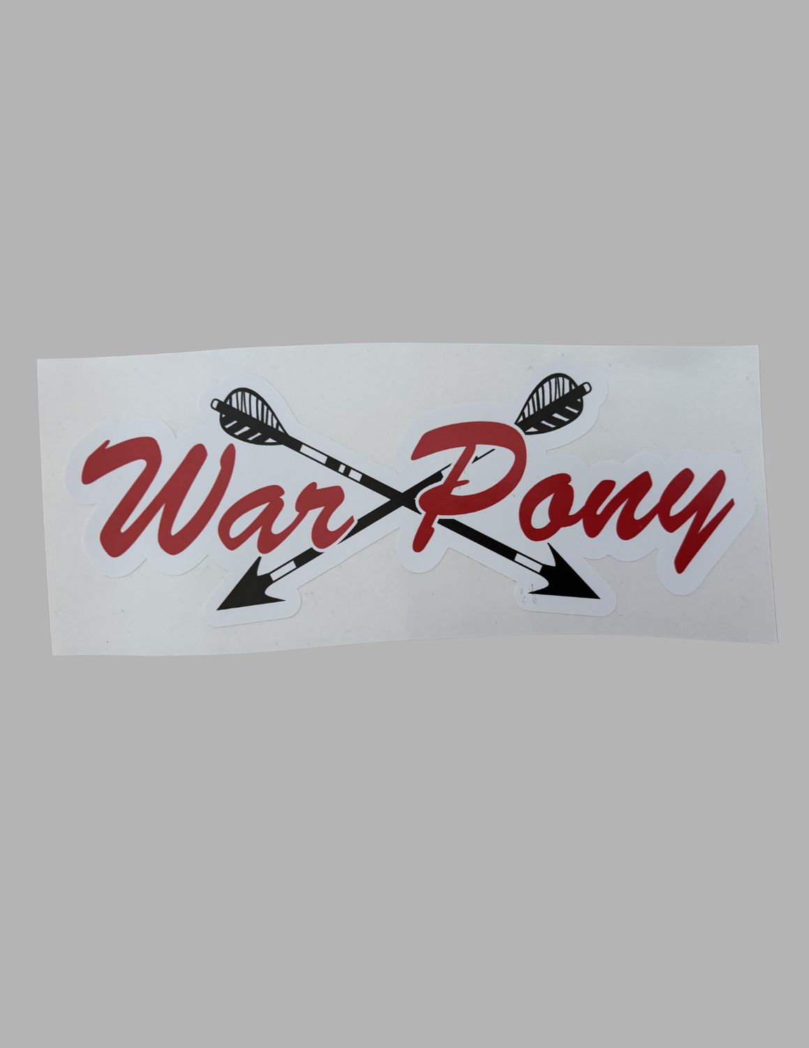 War Pony--- Arrows Sticker