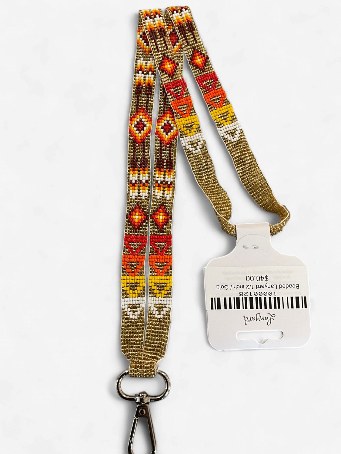 Beaded Lanyard 1/2 inch