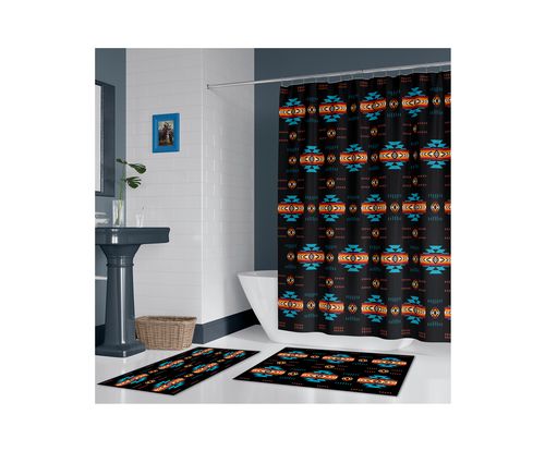 Luxury Bathroom Set, Color: Black