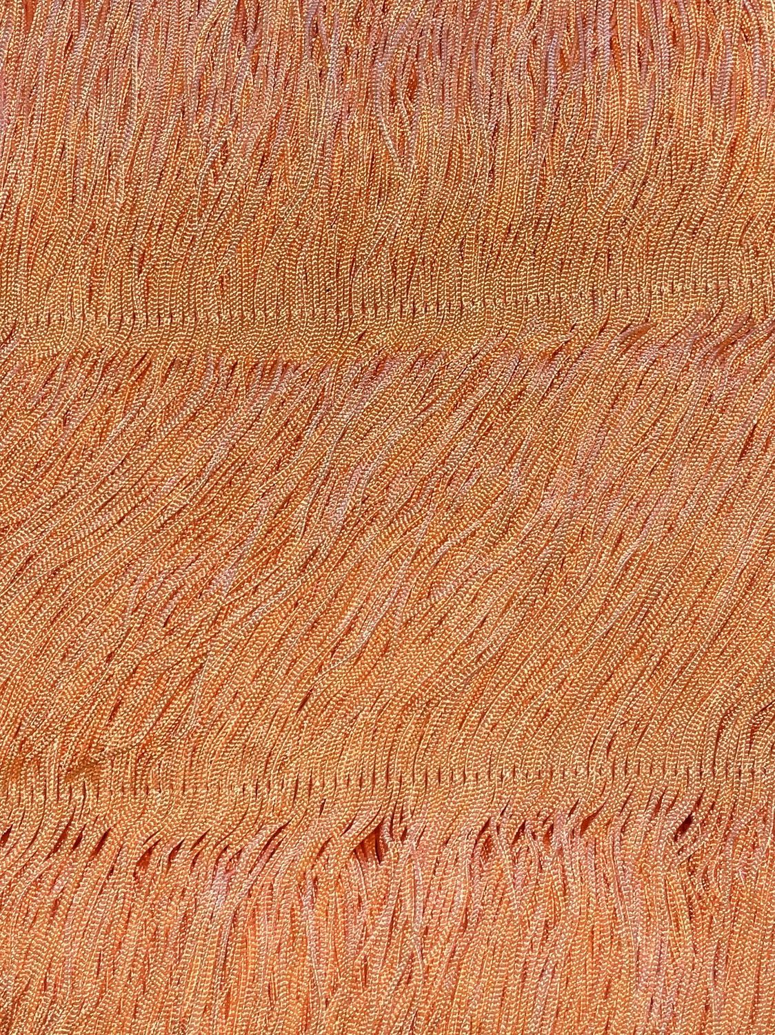 Fringe Remnants, Color: 3.25 yd Peach