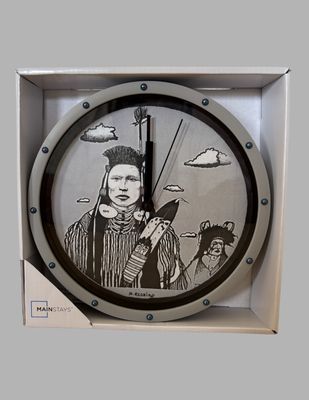 Medicine Man Clock - S. RedBird
