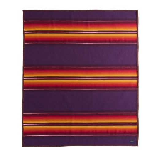 serape robe, Colour: purple