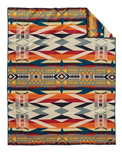 Jacquard Unnapped Robe, Colour: fire legend sunset
