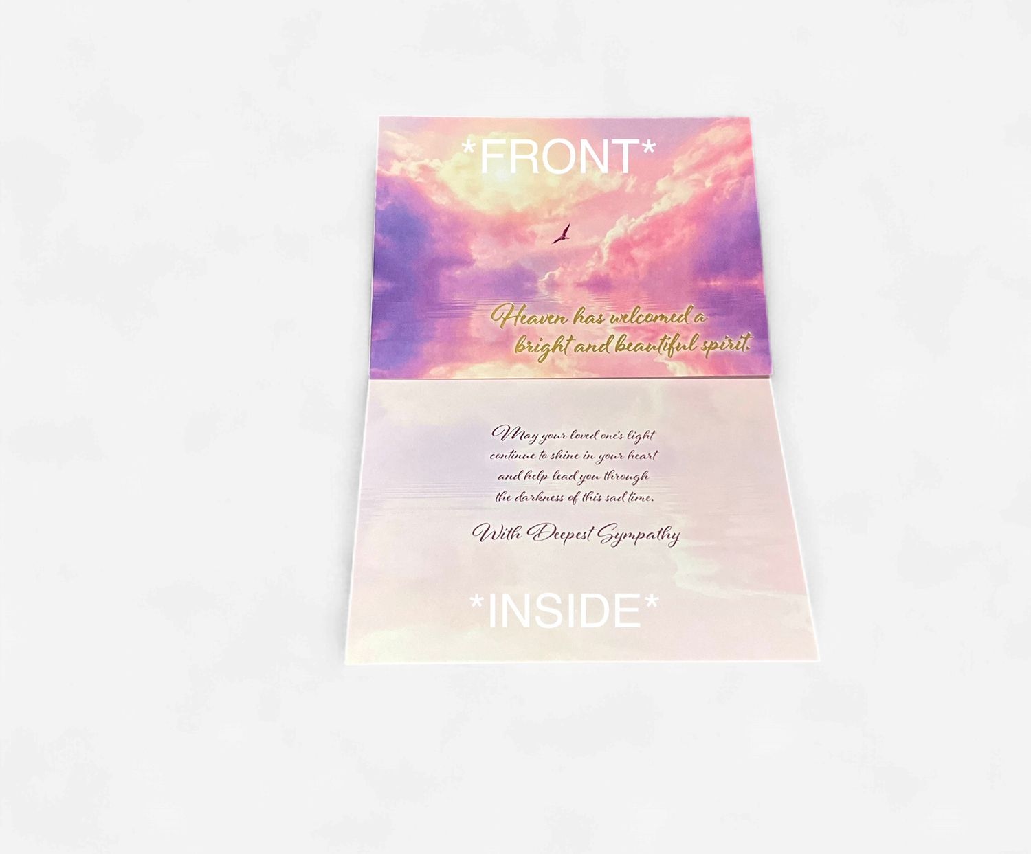 LEANIN TREEE - SYMPATHY CARDS